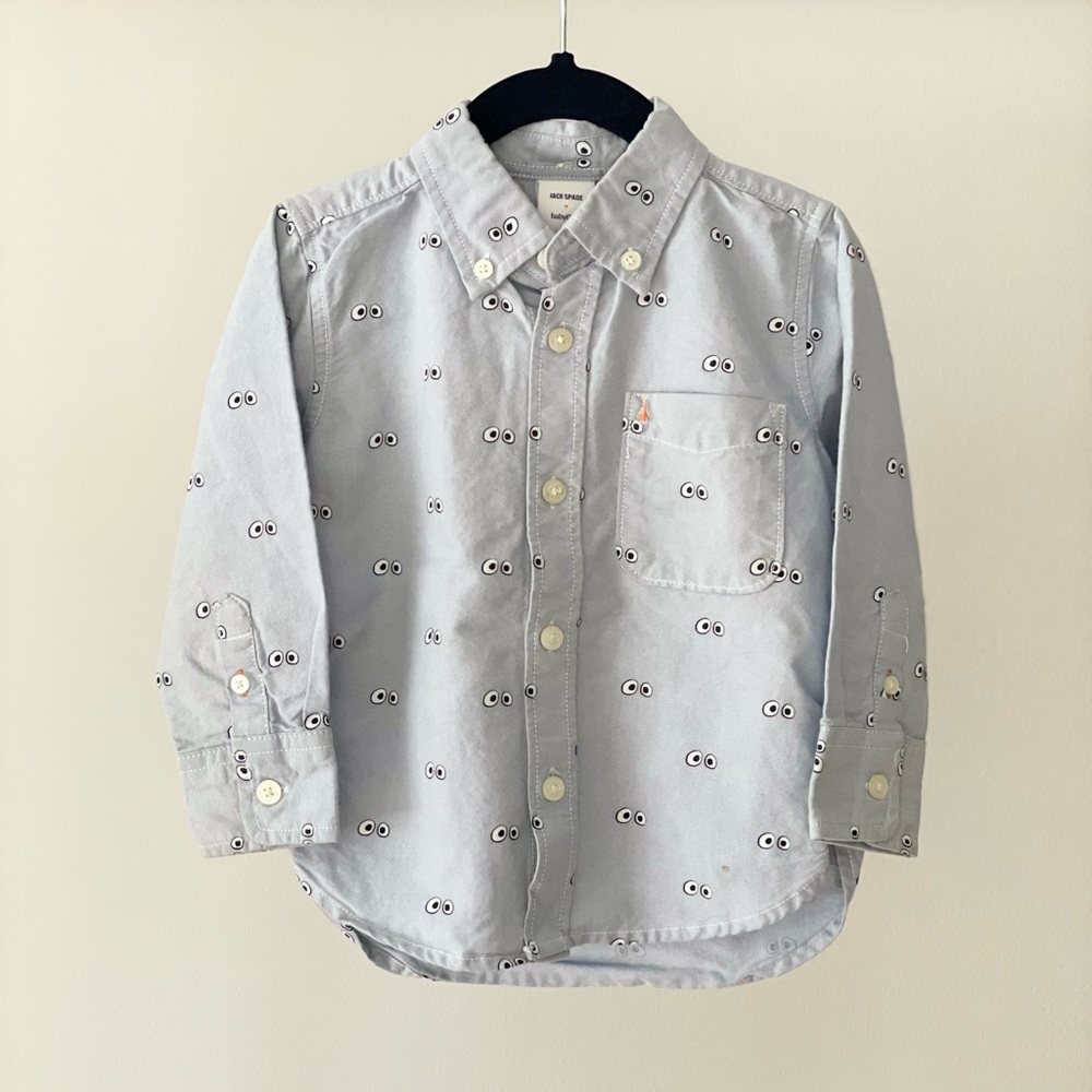 Jack Spade x babyGAP eye print shirt